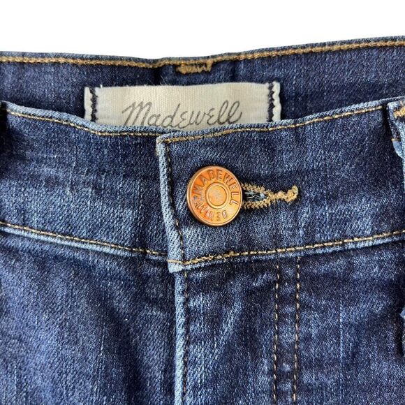 Madewell 10" High-Rise Skinny Jeans in Hayes Wash Size 26 Style F4684 Stretch - Picture 9 of 14